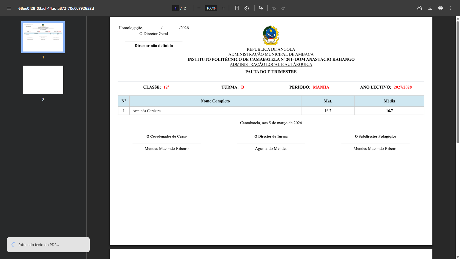 Relatórios Estratégicos